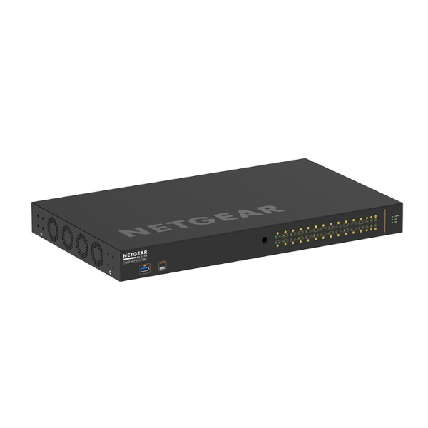 NETGEAR GSM4230P-100EUS switch di rete Gestito L2/L3 Gigabit Ethernet (10/100/1000) Supporto Power over Ethernet (PoE) 1U Nero [GSM4230P-100EUS]