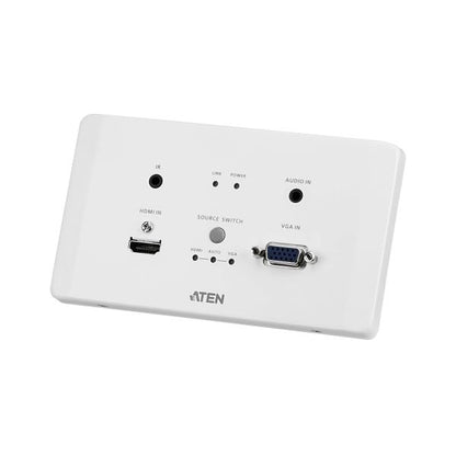 Aten Trasmettitore HDBaseT HDMI e VGA con piastra da parete UE/PoH (4K a 100 m) (HDBaseT Classe A) VE2812AEUT-AT-G [VE2812AEUT-AT-G]