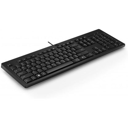 HP TASTIERA KBD 125 WD,INTERFACCIA USB,NERO [266C9AA]