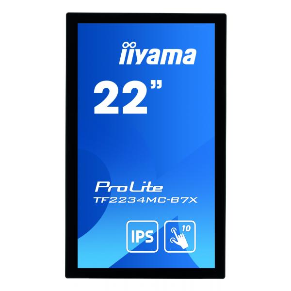 Iiyama ProLite 22 inch - Full HD IPS LED Touch Monitor - 1920x1080 [TF2234MC-B7X]