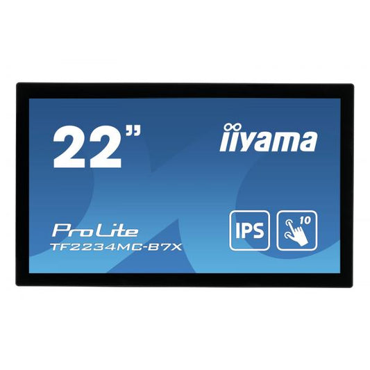 Iiyama ProLite 22 inch - Full HD IPS LED Touch Monitor - 1920x1080 [TF2234MC-B7X]