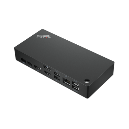 Lenovo ThinkPad Universal USB-C Base de acoplamiento con cable USB 3.2 Gen 1 (3.1 Gen 1) Tipo-C Negro [40AY0090EU]