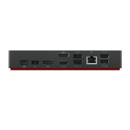 Lenovo ThinkPad Universal USB-C Base de acoplamiento con cable USB 3.2 Gen 1 (3.1 Gen 1) Tipo-C Negro [40AY0090EU]