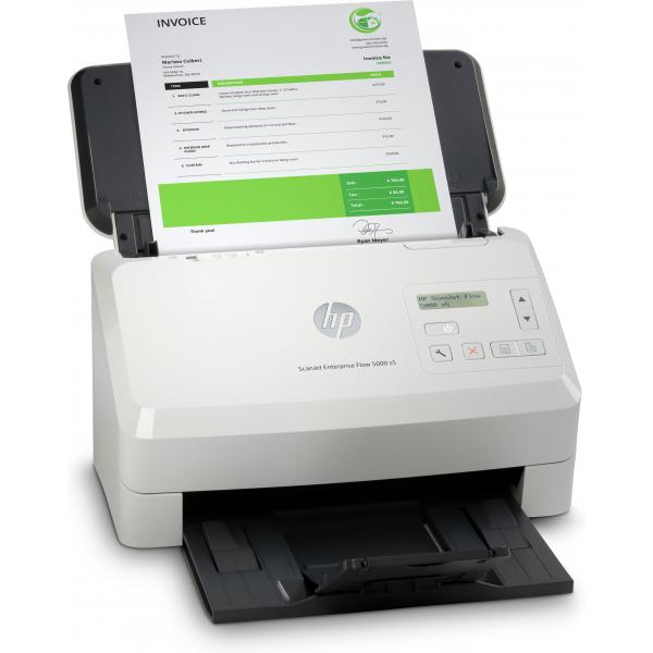 HP Scanjet Enterprise Flow 5000 s5 Scanner a foglio 600 x 600 DPI A4 Bianco [6FW09A#B19]