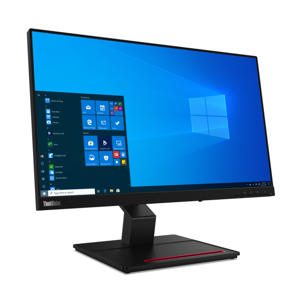 Lenovo ThinkVision T24t-20 pantalla LED 60,5 cm (23.8") 1920 x 1080 Pixeles Full HD Pantalla táctil capacitiva Negro [62C5GAT1EU] 