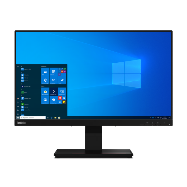 Lenovo ThinkVision T24t-20 pantalla LED 60,5 cm (23.8") 1920 x 1080 Pixeles Full HD Pantalla táctil capacitiva Negro [62C5GAT1EU] 