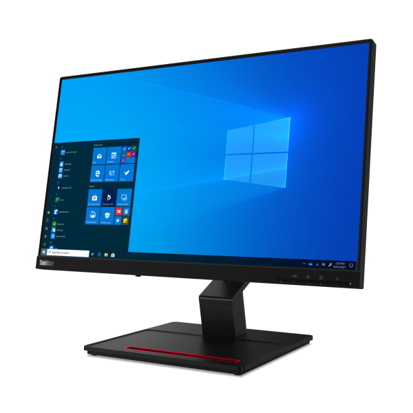 Lenovo ThinkVision T24t-20 pantalla LED 60,5 cm (23.8") 1920 x 1080 Pixeles Full HD Pantalla táctil capacitiva Negro [62C5GAT1EU] 