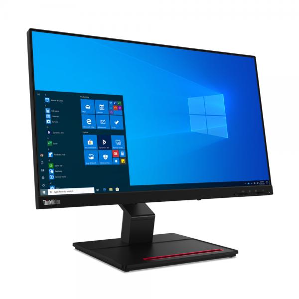 Lenovo ThinkVision T24t-20 LED display 60,5 cm (23.8") 1920 x 1080 Pixel Full HD Touch screen Capacitivo Nero [62C5GAT1EU]