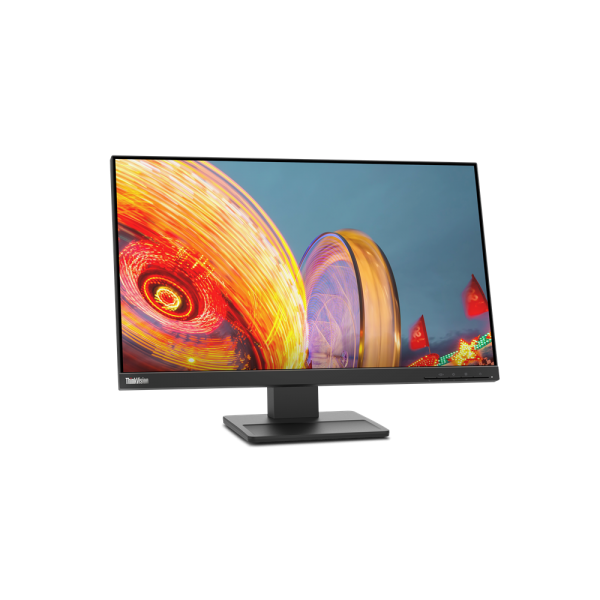 Lenovo ThinkVision E24q-20 - 24 inch - Quad HD IPS LED Monitor - 2560x1440 - Pivot / HAS [62CFGAT1EU]