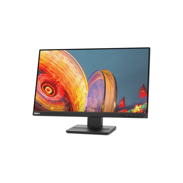 Lenovo ThinkVision E24q-20 - 24 inch - Quad HD IPS LED Monitor - 2560x1440 - Pivot / HAS [62CFGAT1EU]