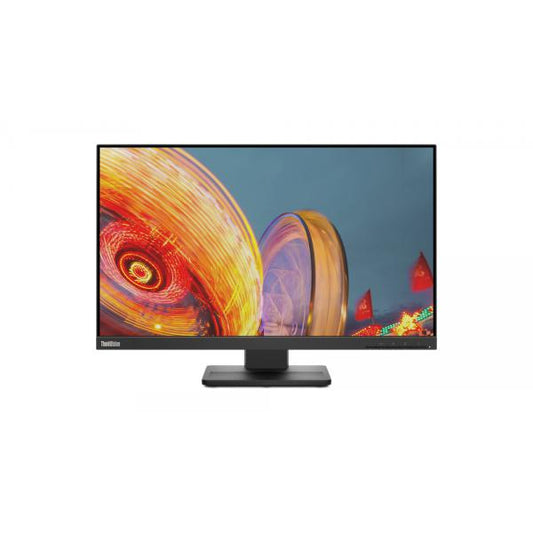 Lenovo ThinkVision E24q-20 - 24 inch - Quad HD IPS LED Monitor - 2560x1440 - Pivot / HAS [62CFGAT1EU]