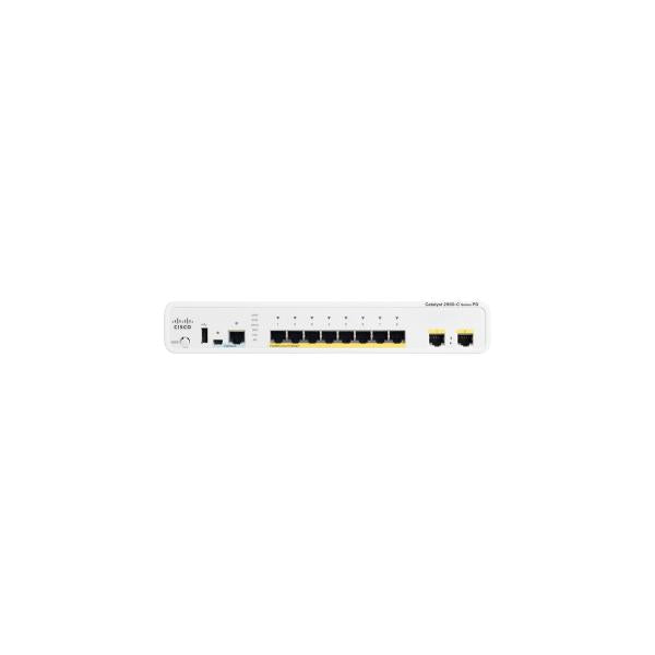 Cisco Catalyst 2960C Switch 8 GE 1xDual Uplink LAN Base [WS-C2960CG-8TC-L-R4]