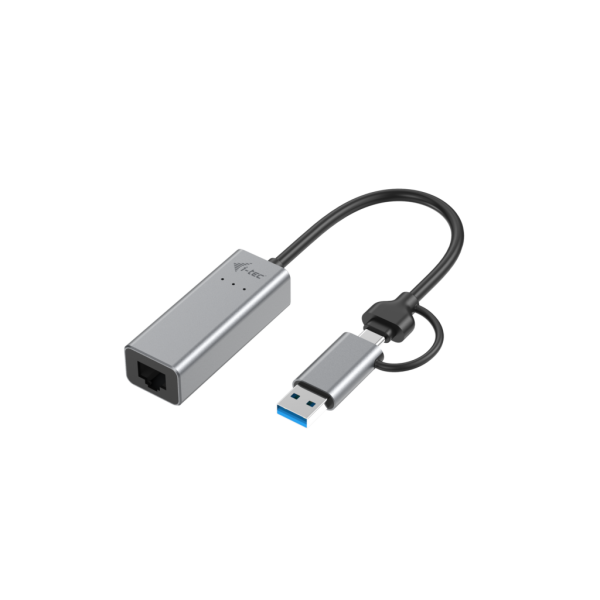 I-TEC ADATTATORE USB-C - ETHERNET 2.5Gbps, METALLO [C31METAL25LAN]