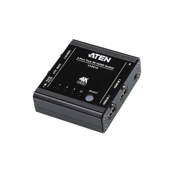 Aten Switch True 4K HDMI a 3 porte VS381B-AT [VS381B-AT]