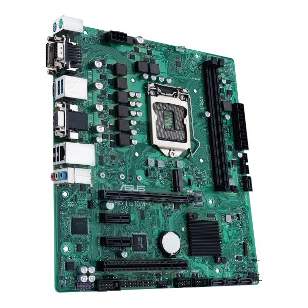 ASUS MB H510, PRO H510M-C/CSM, LGA 1200, H510, M2, LAN, DP, D-SUB, DVI, USB, 90MB17K0-M0EAYC [PRO H510M-C/CSM]