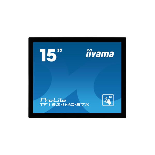 iiyama TF1534MC-B7X monitor POS 38,1 cm (15") 1024 x 768 Pixeles XGA Pantalla táctil [TF1534MC-B7X] 