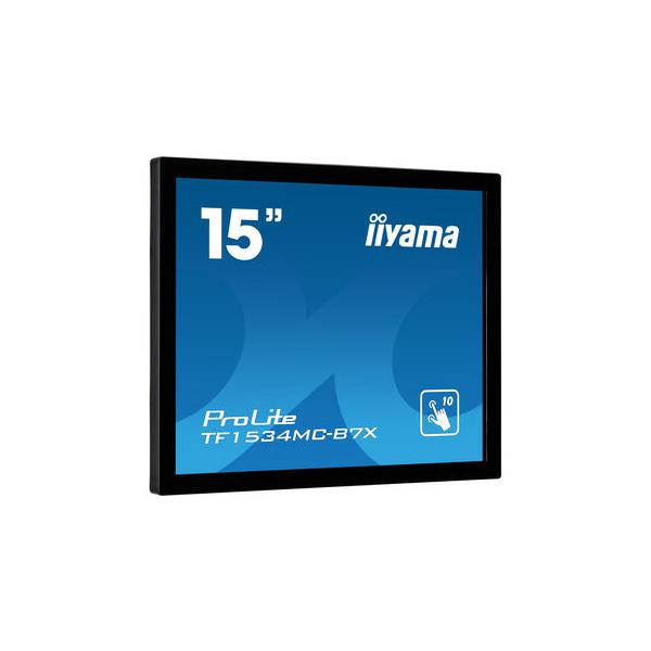 iiyama TF1534MC-B7X monitor POS 38,1 cm (15") 1024 x 768 Pixeles XGA Pantalla táctil [TF1534MC-B7X] 