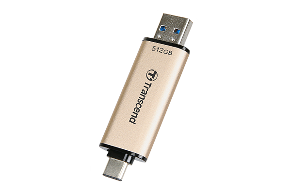 TRANSCEND PEN DISK 512GB, USB3.2, Pen Drive, TLC, High Speed, Type-C [TS512GJF930C]