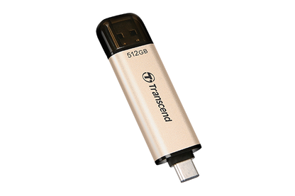 TRANSCEND PEN DISK 512GB, USB3.2, Pen Drive, TLC, High Speed, Type-C [TS512GJF930C] 