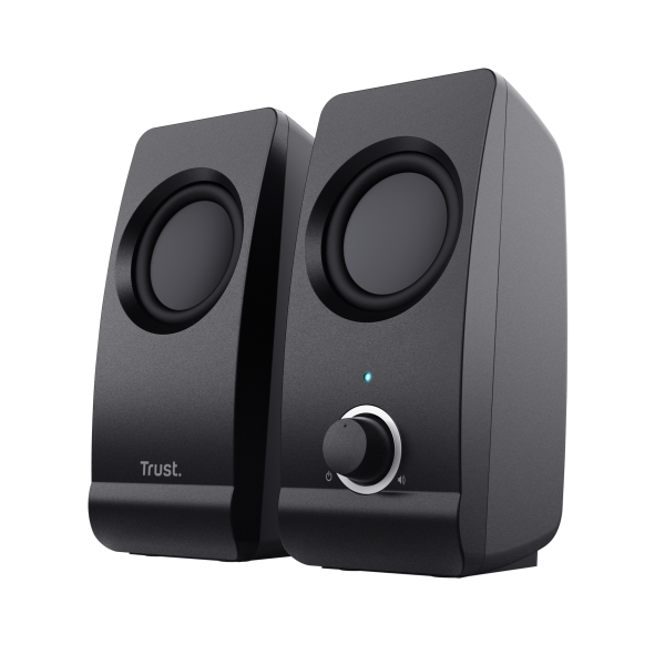 Trust Remo 2.0 1-way speaker Black Wired 8 W [17595]