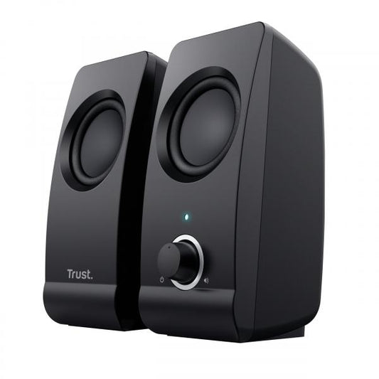 Trust Remo 2.0 1-way speaker Black Wired 8 W [17595]