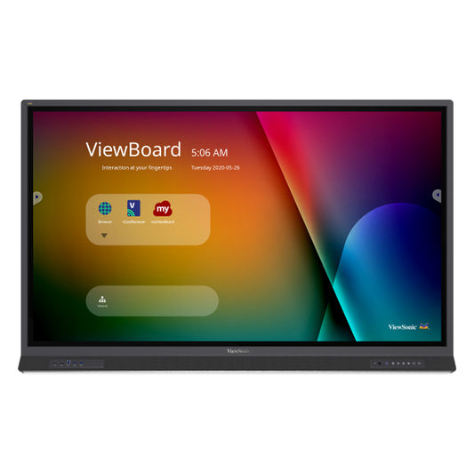 ViewBoard 52 touchscreen series - 65inch - 4K - Android 9.0 - IR 400 nits - USB-C - DP - 2x15W + sub 15W + array mic 4/32GB [IFP6552-1A] 