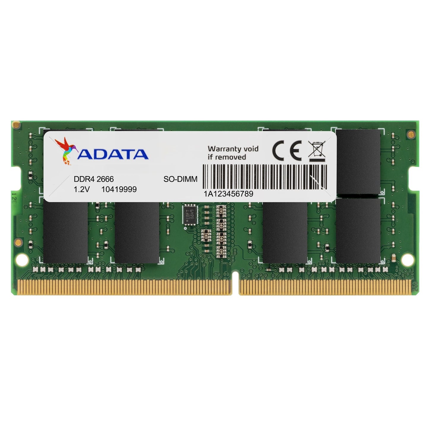 ADATA AD4S266616G19-SGN memoria 16 GB 1 x 16 GB DDR4 2666 MHz [AD4S266616G19-SGN]