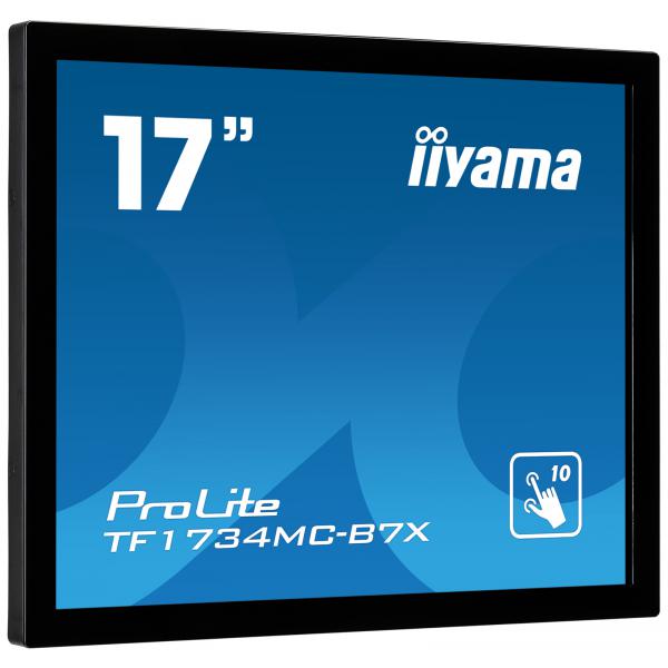 iiyama TF1734MC-B7X monitor POS 43,2 cm (17") 1280 x 1024 Pixeles SXGA Pantalla táctil [TF1734MC-B7X] 