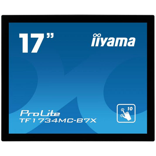 iiyama TF1734MC-B7X POS monitor 43.2 cm (17") 1280 x 1024 pixels SXGA Touch screen [TF1734MC-B7X] 