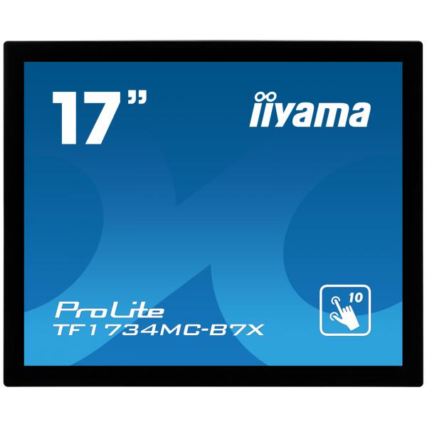 iiyama TF1734MC-B7X POS monitor 43,2 cm (17") 1280 x 1024 Pixel SXGA Touch screen [TF1734MC-B7X]