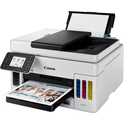 Canon MAXIFY GX6050 - MFP Inktjet Printer - White [4470C006]