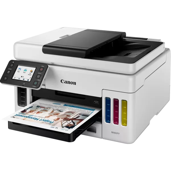 Canon MAXIFY GX6050 - MFP Inktjet Printer - White [4470C006]