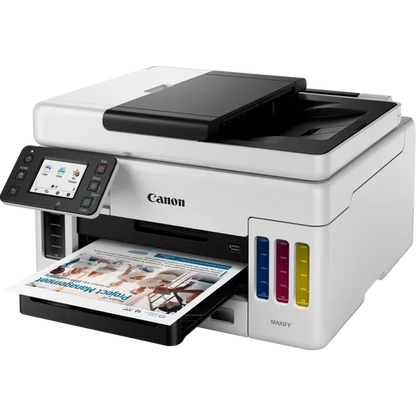 Canon MAXIFY GX6050 - MFP Inktjet Printer - White [4470C006]