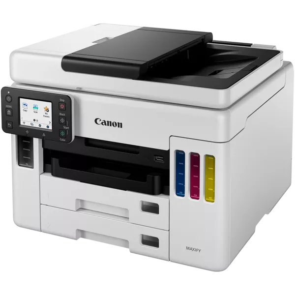 CANON MULTIF. TINTA A4 COLOR, MAXIFY GX7050, 24PPM, ADF, MEGA TANQUE, USB/LAN/WIFI - 3 EN 1 [4471C006]