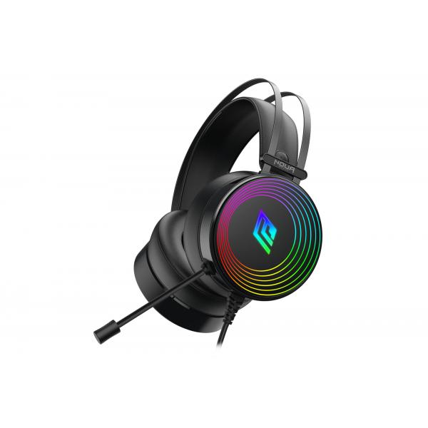 NOUA CUFFIE HEADSET CRUX 3.5MM RGB [HS0620DR-J50K35U]