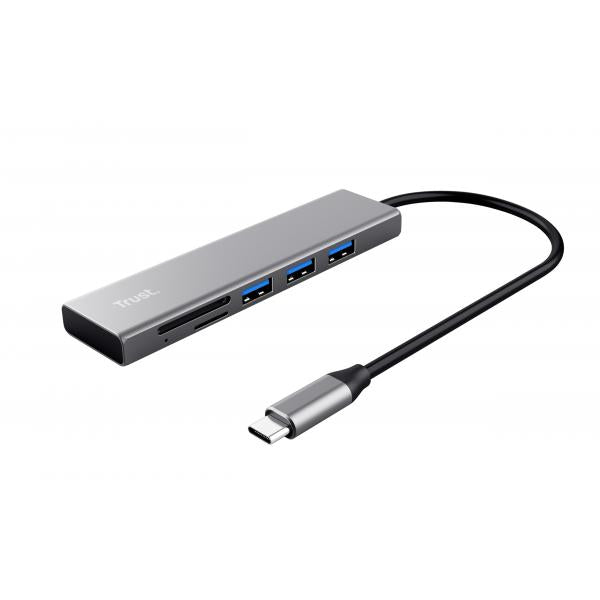 Trust Halyx USB 3.2 Gen 1 (3.1 Gen 1) Type-C 104 Mbit/s Alluminio [24191]