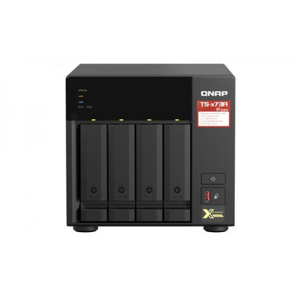 QNAP TS-473A NAS Torre Ethernet Conexión LAN Negro V1500B [TS-473A-8G]