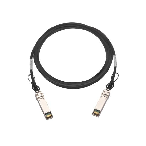 QNAP CAB-DAC15M-SFP28 cable de fibra óptica 1,5 m QSFP28 Negro [CAB-DAC15M-SFP28] 