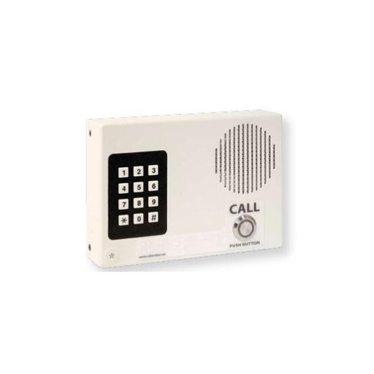 Intercomunicador VoIP Cyberdata con teclado* - Montaje en pared - Blanco señal (RAL 9003) 011113 [011113] 