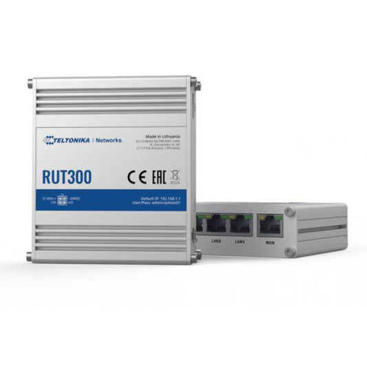 Teltonika RUT300 - Router ethernet industriale RUT300000000 [RUT300000000]