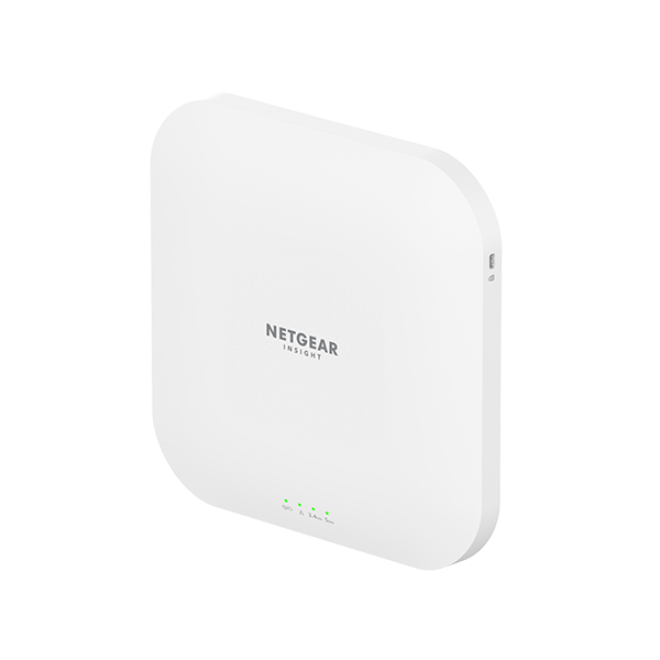 NETGEAR Insight Cloud Managed WiFi 6 AX3600 Dual Band Access Point (WAX620) 3600 Mbit/s Bianco Supporto Power over Ethernet (PoE) [WAX620-100EUS]
