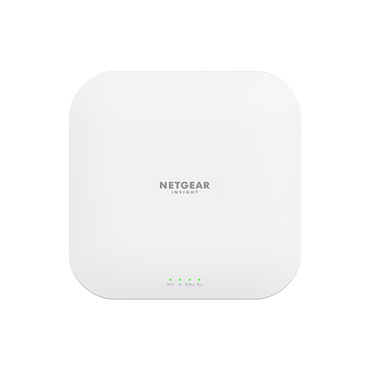 NETGEAR Insight Cloud Managed WiFi 6 AX3600 Punto de acceso de doble banda (WAX620) 3600 Mbit/s Blanco Soporte Alimentación a través de Ethernet (PoE) [WAX620-100EUS] 