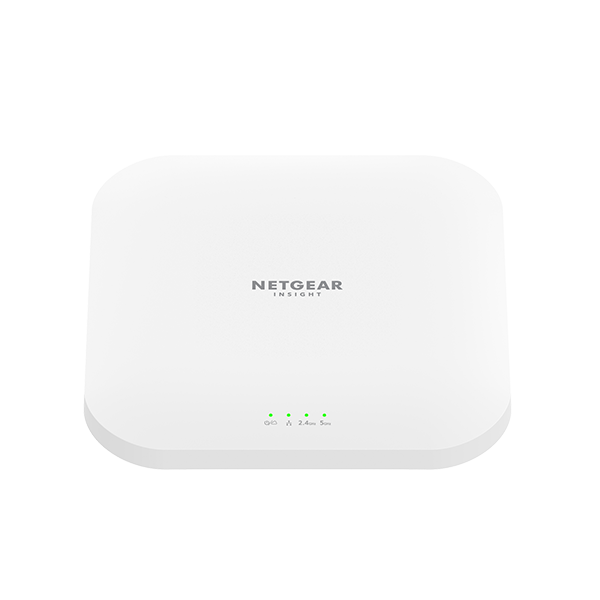 NETGEAR Insight Cloud Managed WiFi 6 AX3600 Punto de acceso de doble banda (WAX620) 3600 Mbit/s Blanco Soporte Alimentación a través de Ethernet (PoE) [WAX620-100EUS] 