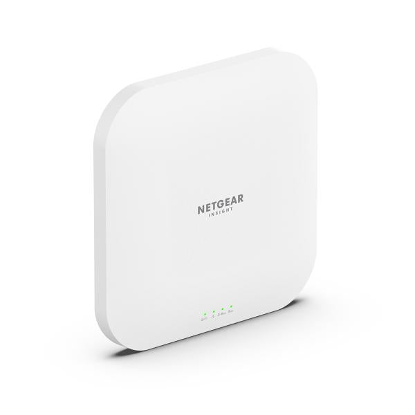 NETGEAR Insight Cloud Managed WiFi 6 AX3600 Punto de acceso de doble banda (WAX620) 3600 Mbit/s Blanco Soporte Alimentación a través de Ethernet (PoE) [WAX620-100EUS] 