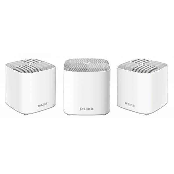 D-LINK ROUTER AX1800 DUAL-BAND WHOLE HOME MESH WI-FI 6 SYSTEM (3-PACK) [COVR-X1863]