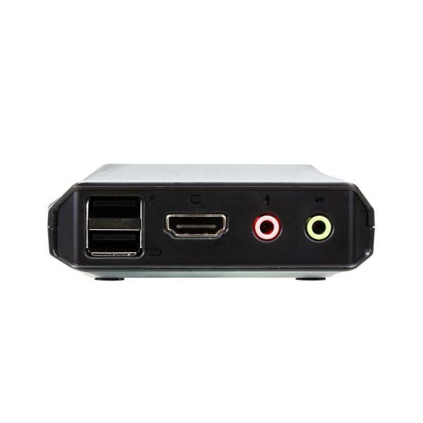 ATEN Switch KVM cablato USB 4K HDMI a 2 porte con selettore porta remota- PROMO FINO AD ESAURIMENTO SCORTE CS22H-AT [CS22H-AT]