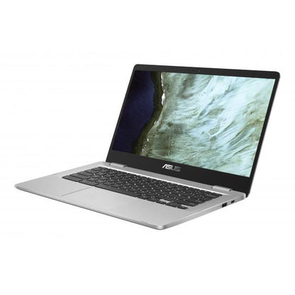 ASUS Chromebook C423NA-EB0354 35.6 cm (14") Full HD Intel Celeron N N3350 4 GB LPDDR4-SDRAM 64 GB eMMC Wi-Fi 5 (802.11ac) ChromeOS Silver [90NX01Y1-M04350] 