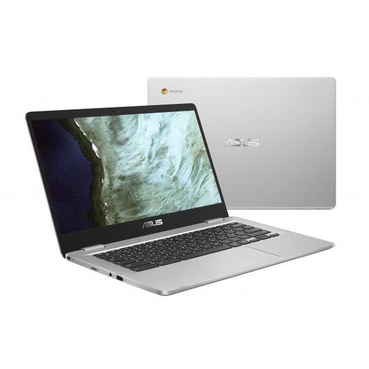 ASUS Chromebook C423NA-EB0354 35,6 cm (14") Full HD Intel Celeron N N3350 4 GB LPDDR4-SDRAM 64 GB eMMC Wi-Fi 5 (802.11ac) ChromeOS Argento [90NX01Y1-M04350]