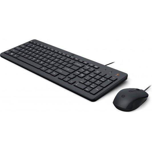 Hp 150 Wired Keyboard and Mouse - QWERTY [240J7AA#ABB]