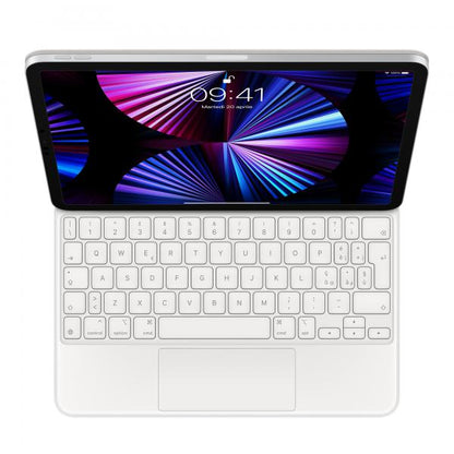Apple Magic Keyboard per iPad Pro 11" (quarta generazione) e per iPad Air (quinta generation) - Italiano - Bianco [MJQJ3T/A]